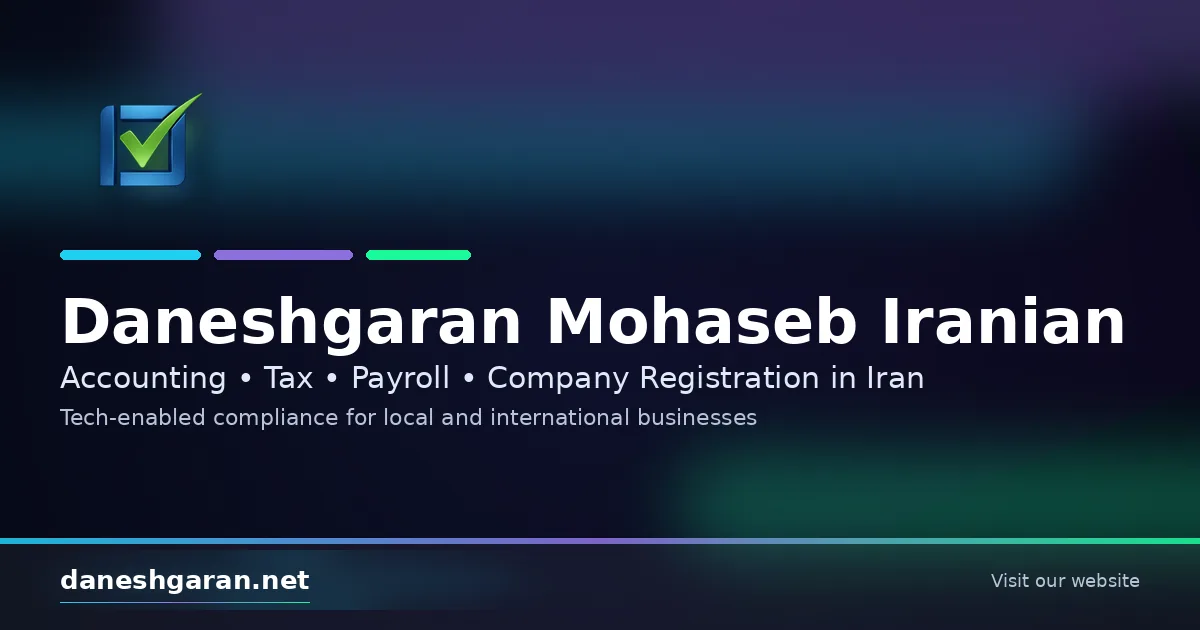 Accounting Services in Iran for Foreign Companies