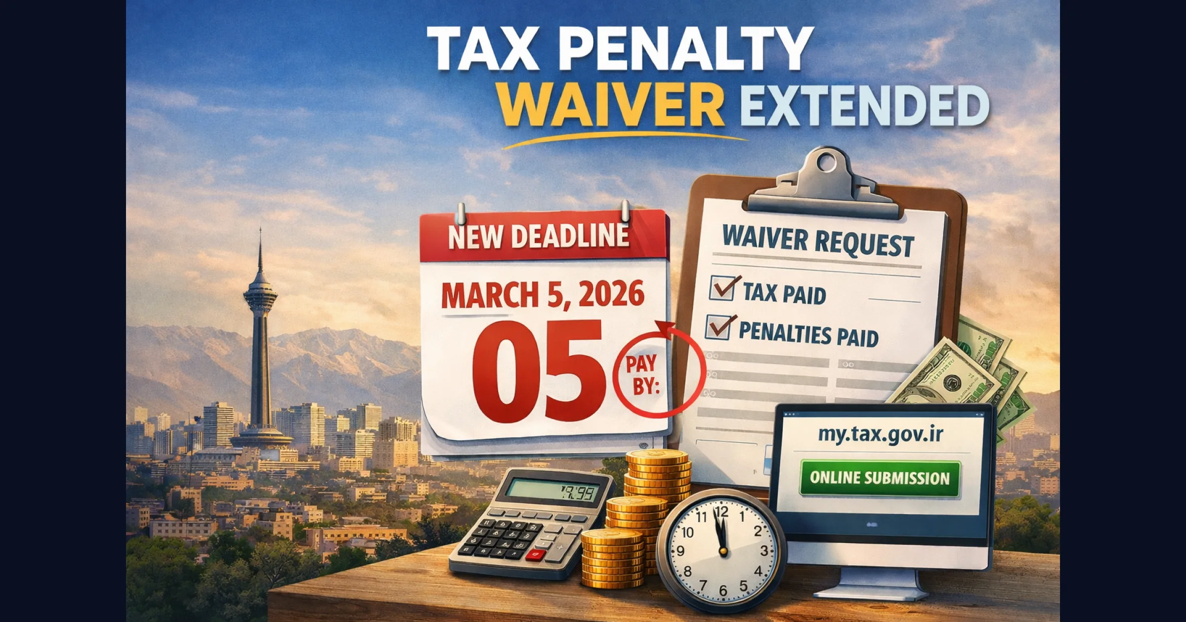 Tax Penalty Waiver Circular 90783 & Extension 93750