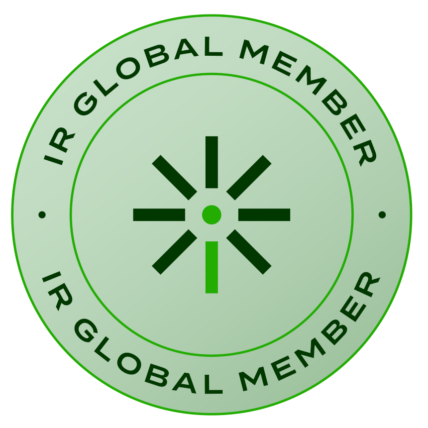 IR Global membership badge